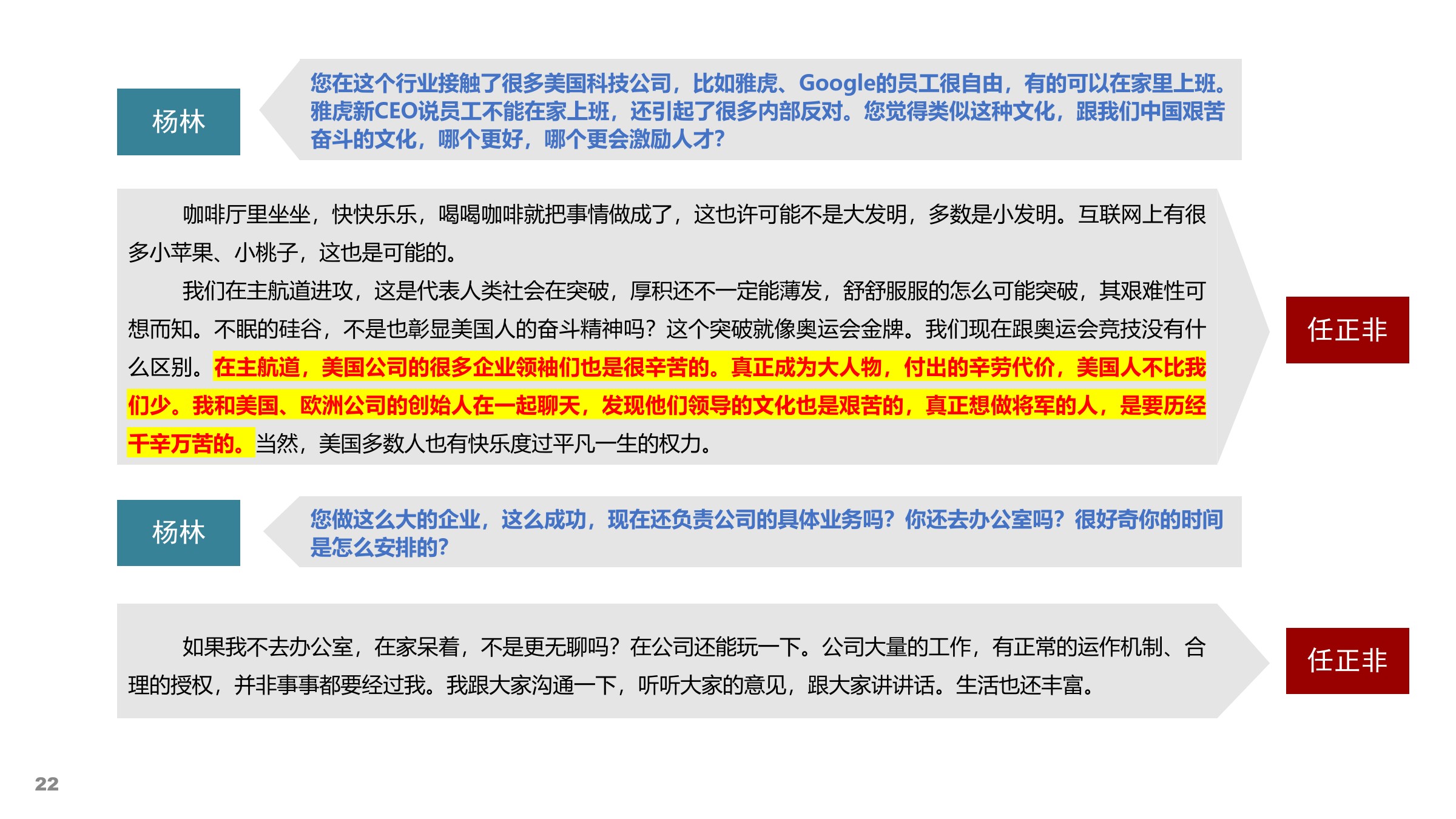 云纳企业文化及战略规划 — 第 22 页